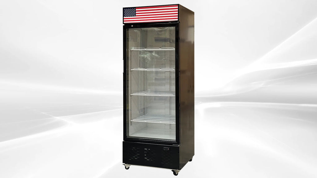 23.5 cu ft Glass Door Merchandiser Cooler H6071