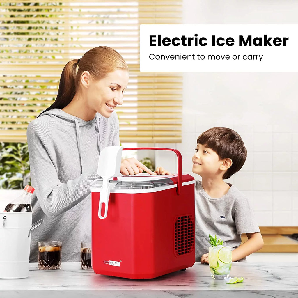 Portable Countertop Ice Maker with Scoop V963698