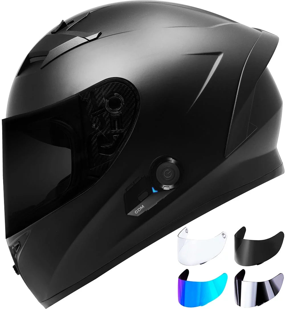Bluetooth Motorcycle Helmet with 4 Shields S596678