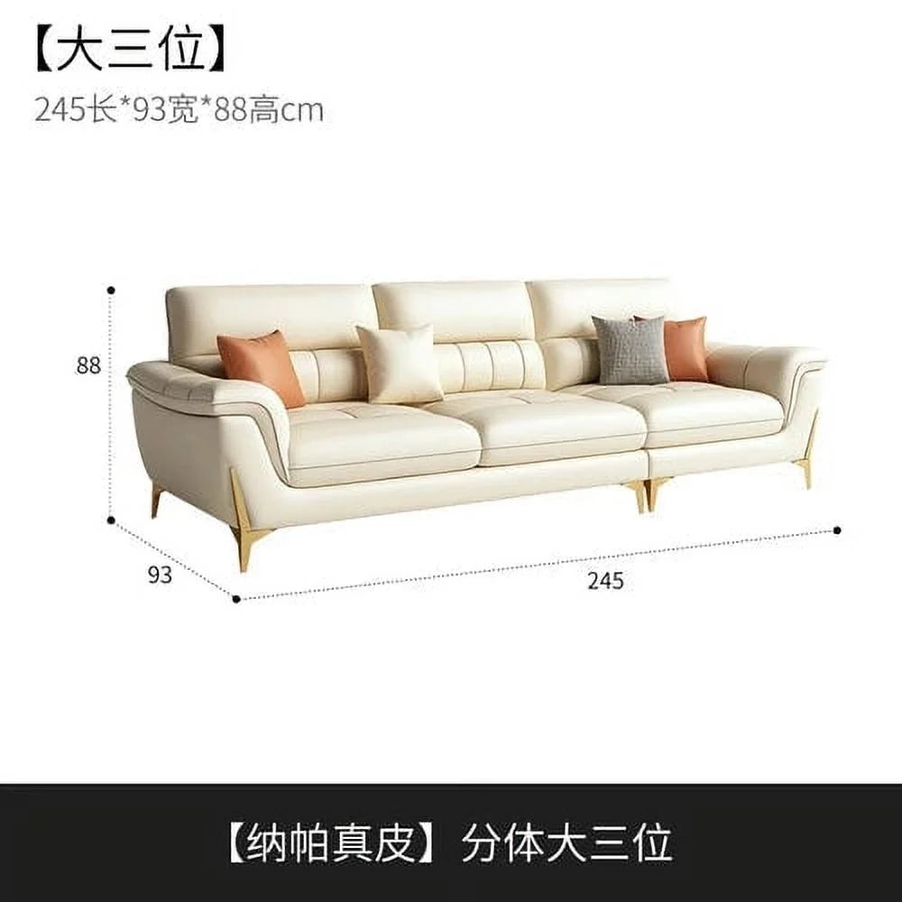 Genuine Leather Sofa O15731