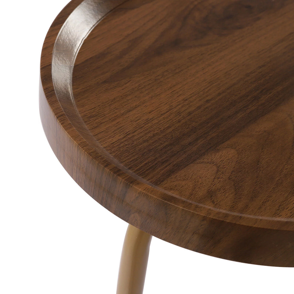 C-Shaped Round Coffee Table U337496