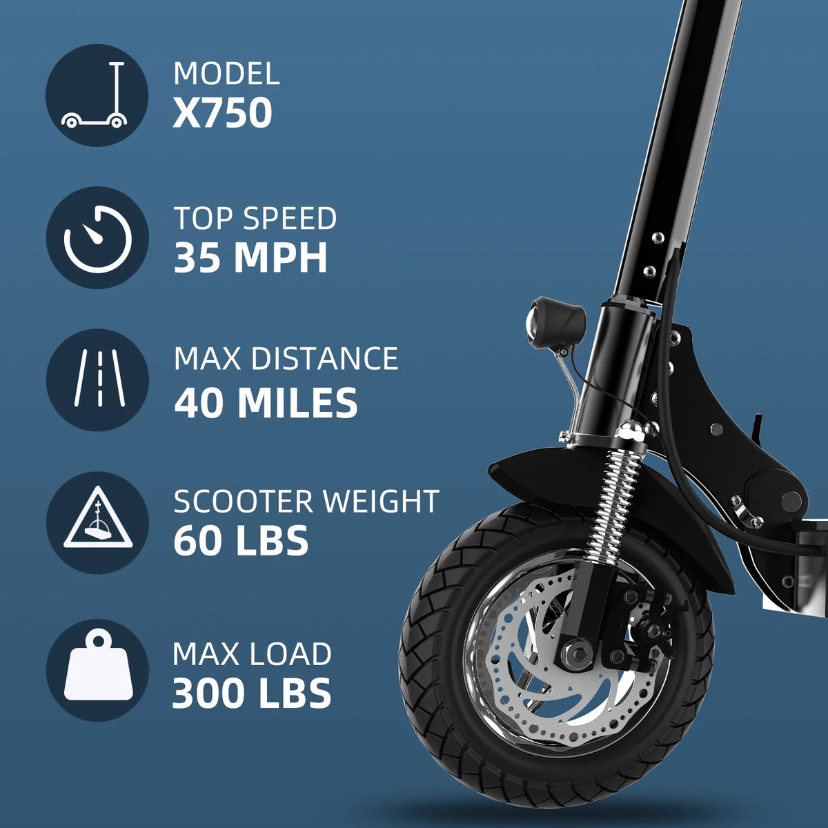 1300W Foldable Electric Scooter G537259