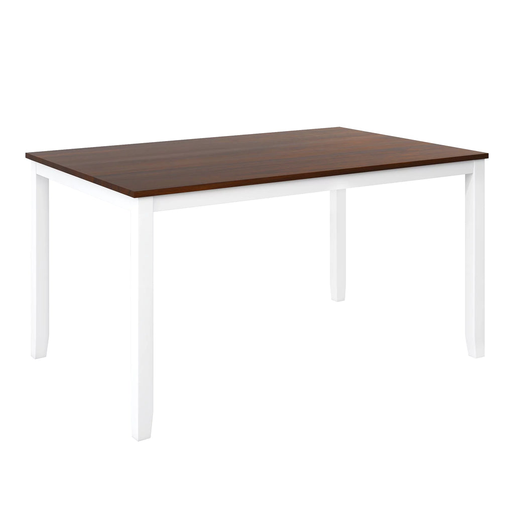 6-Piece Wooden Kitchen Table Set with 4 Chairs and Bench H74960