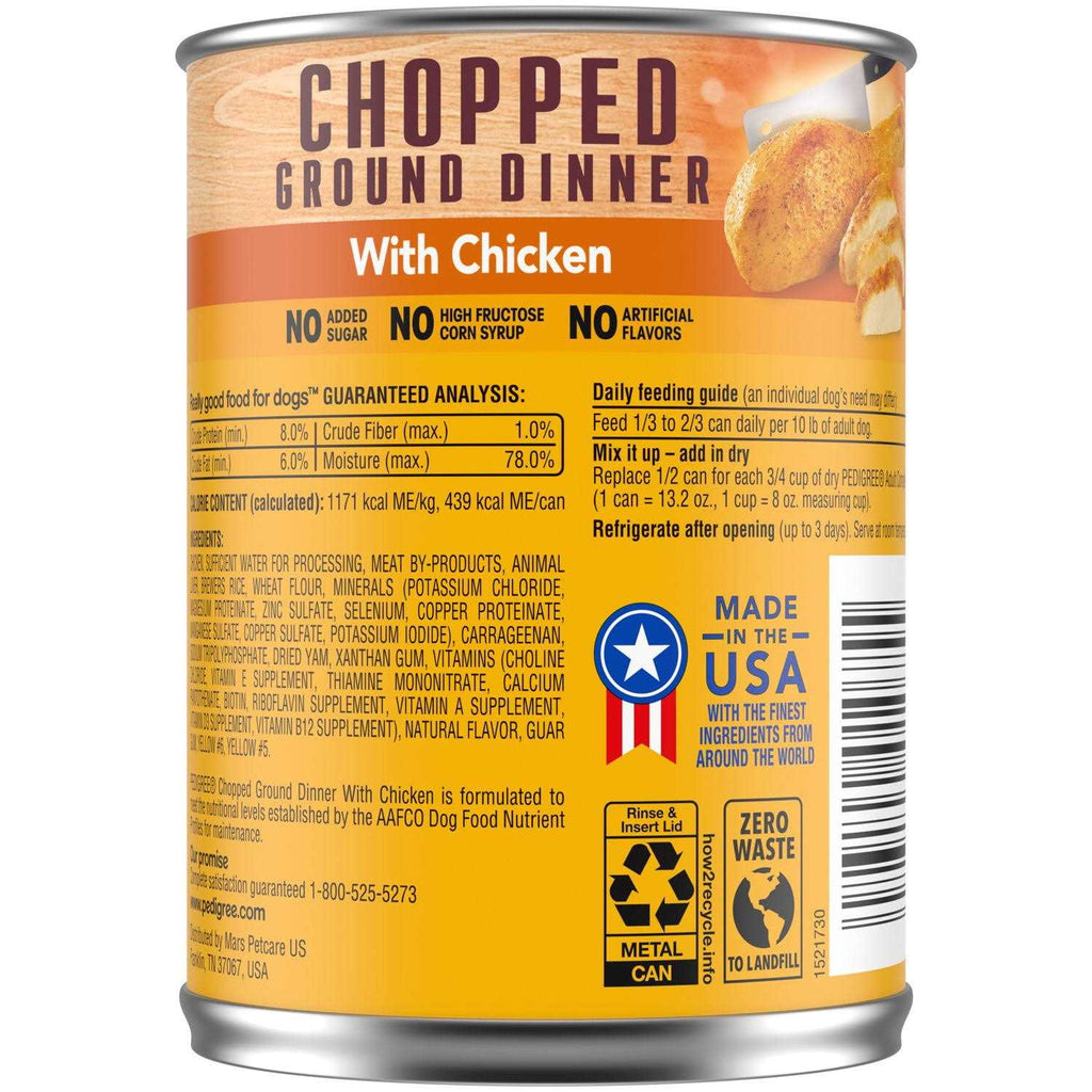 Chopped Ground Dinner Dog Food O334