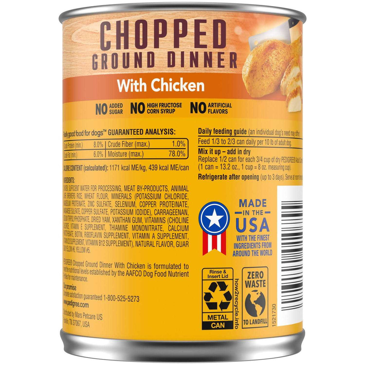 Chopped Ground Dinner Dog Food O334