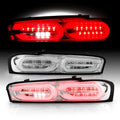 Chrome LED Tail Lights Brake Lamp Pair H77161