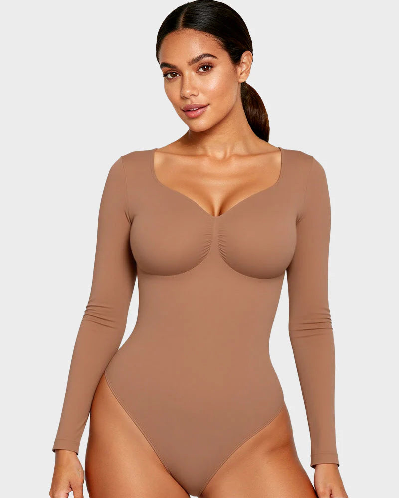 Long Sleeve Shaping Bodysuit K80562