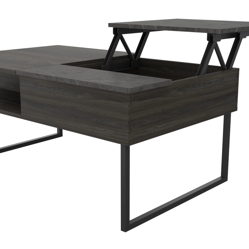 Carbon Espresso Onyx Lift Top Coffee Table X186