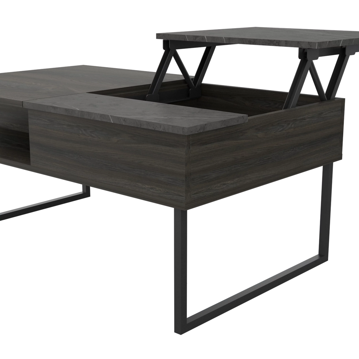 Carbon Espresso Onyx Lift Top Coffee Table X186