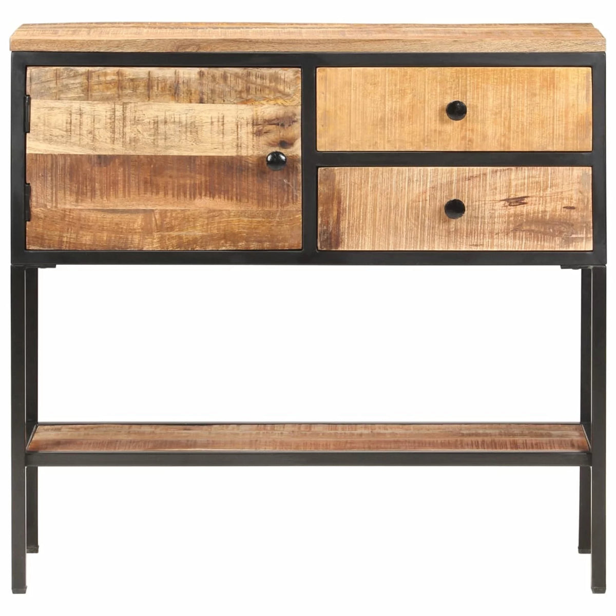 Rough Mango Wood Sideboard H538