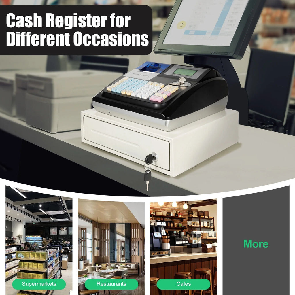 Electronic Cash Register POS System 48 Key V65023