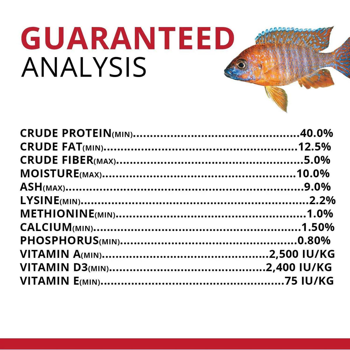 Cichlid Fish Food X561