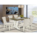7 Piece Small Dining Table Set E961