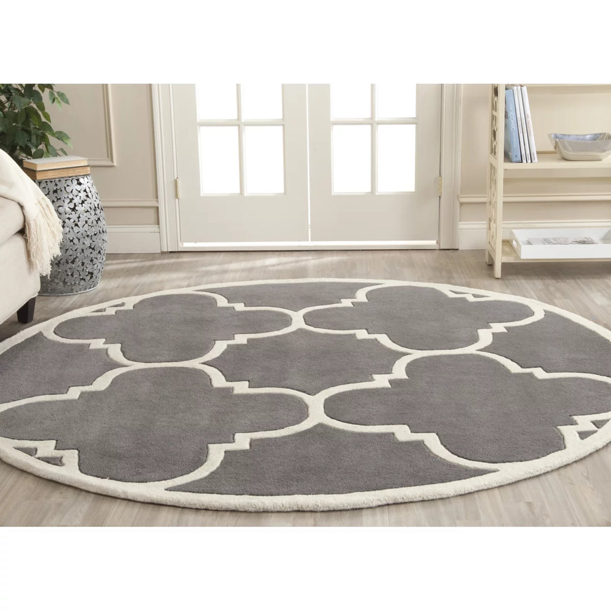 Geometric Quatrefoil Area Rug or Runner O92212