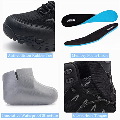 Men's Waterproof Non-Slip Lightweight Ankle Hiking Boots U47259