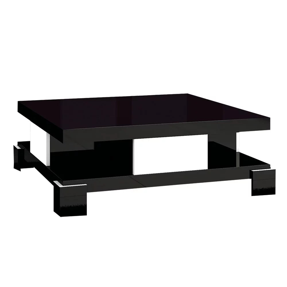 Two-tone Coffee Table Brown/White Matte F776