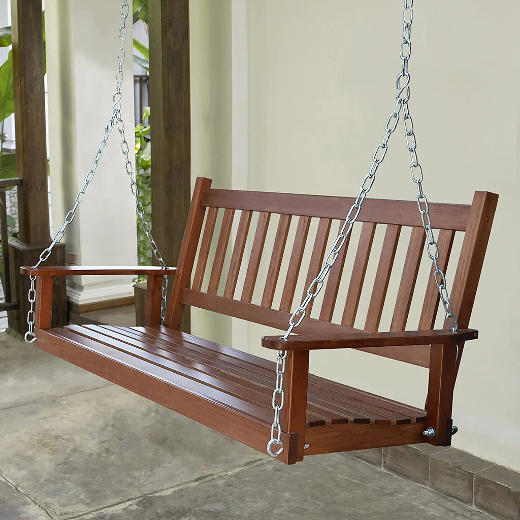 Wooden Porch Swing 5FT with Chains H9308