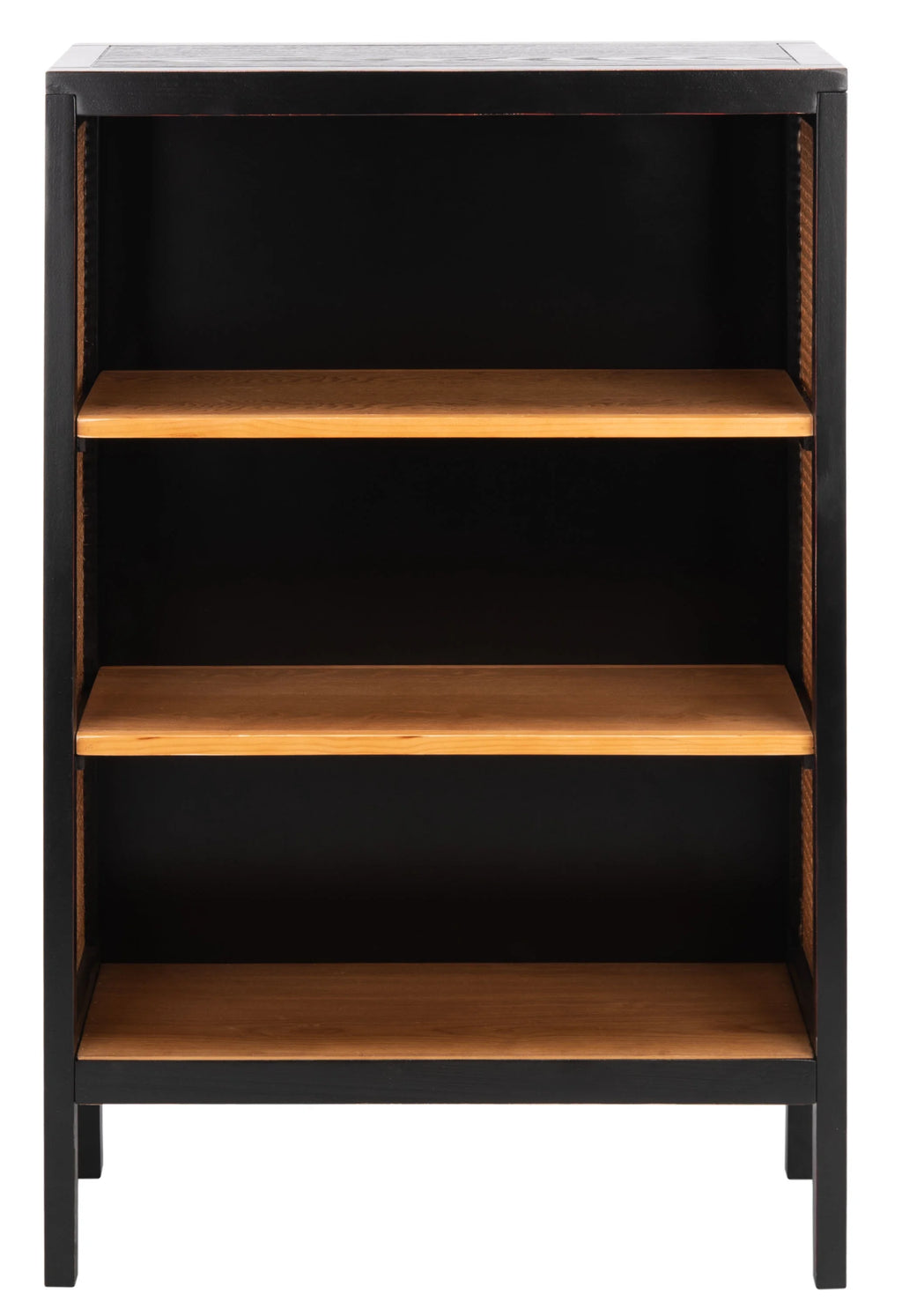 Black 3 Shelf Wood Etagere N70268