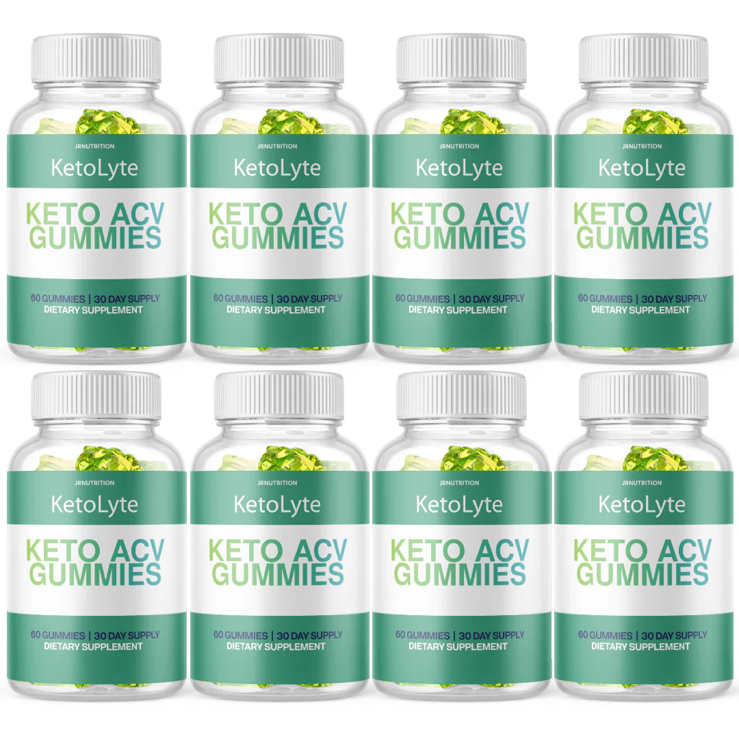 Keto ACV 1000mg Gummies 8 Bottles K1246