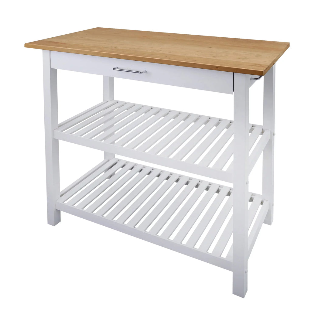 Kitchen Island with Solid American Cherry Top Y788
