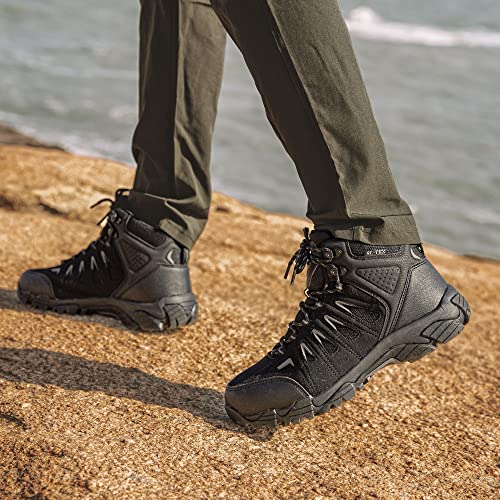 Men's Waterproof Non-Slip Lightweight Ankle Hiking Boots U47259