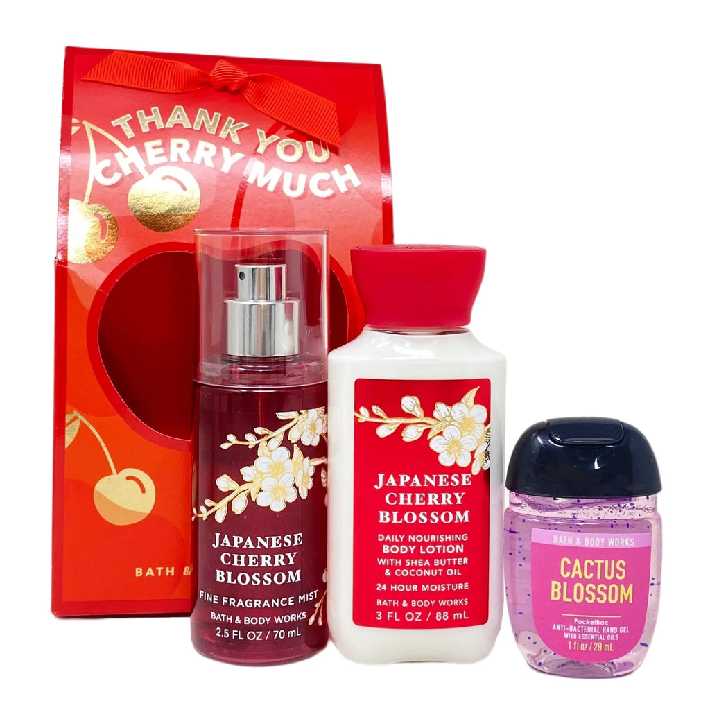 Japanese Cherry Blossom Travel Gift Bag Set I4023