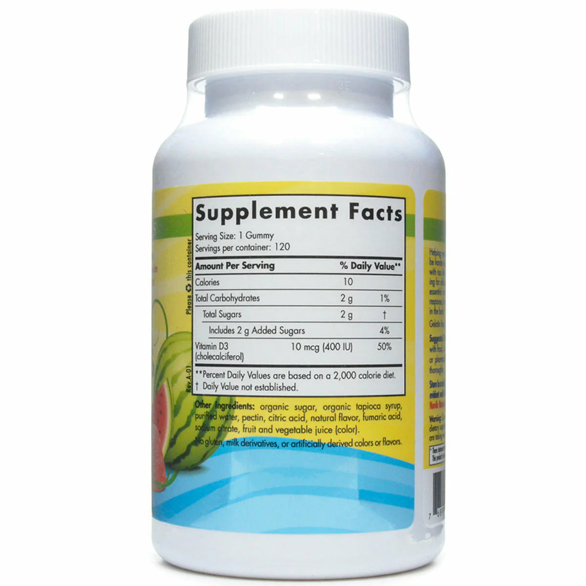 Vitamin D3 Gummies Kids 400 IU G8515
