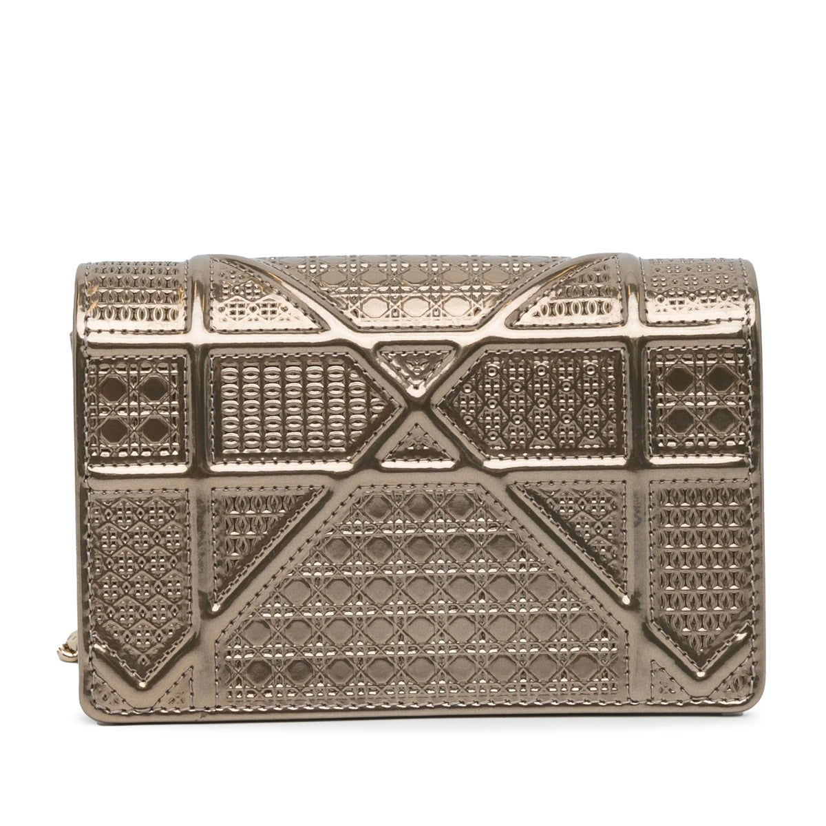 Patent Leather Gold Crossbody Bag T578730