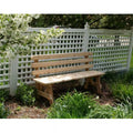 Cedar 4 ft. Backed Bench R98363