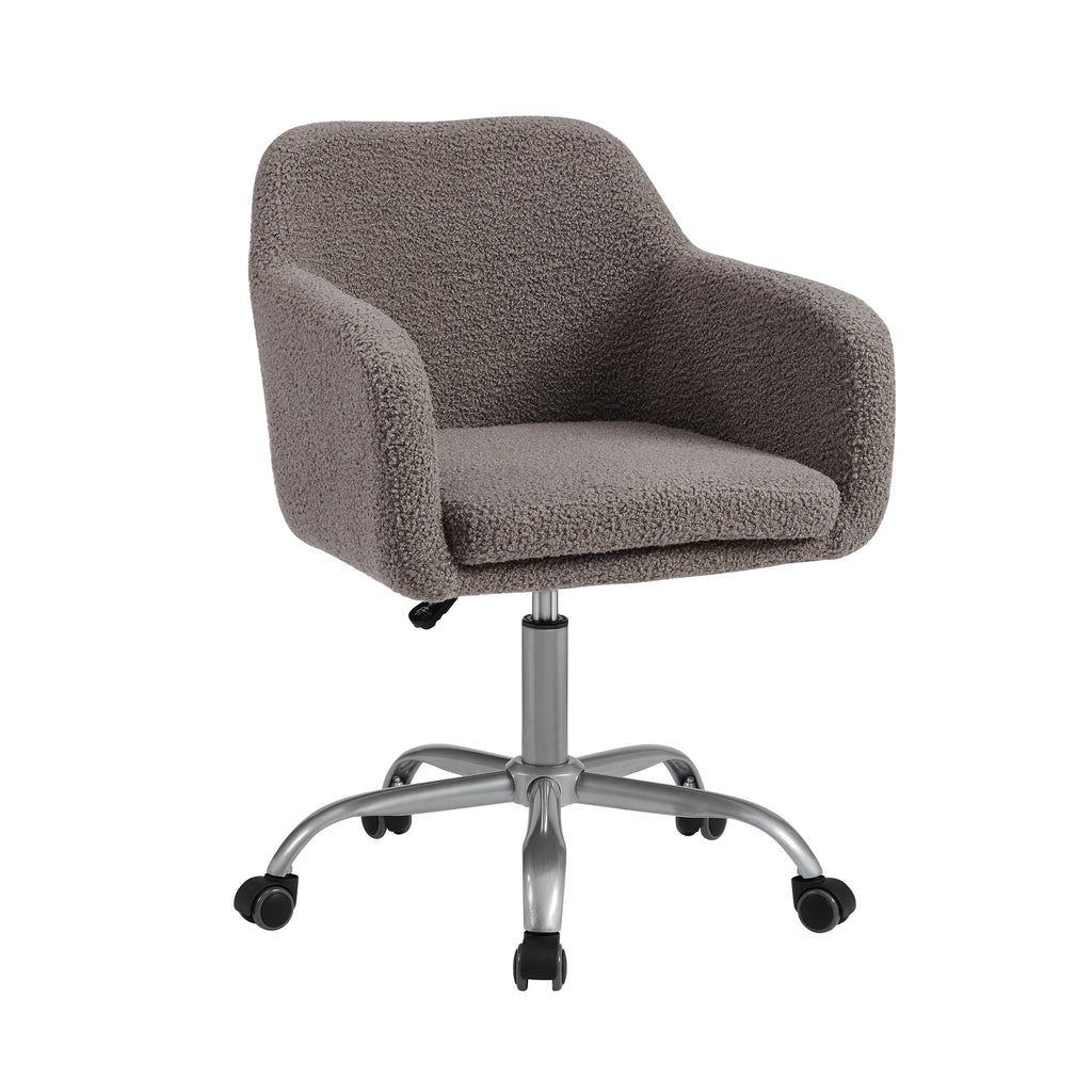 Gray Sherpa Task Chair with Adjustable Height & Swivel M358728