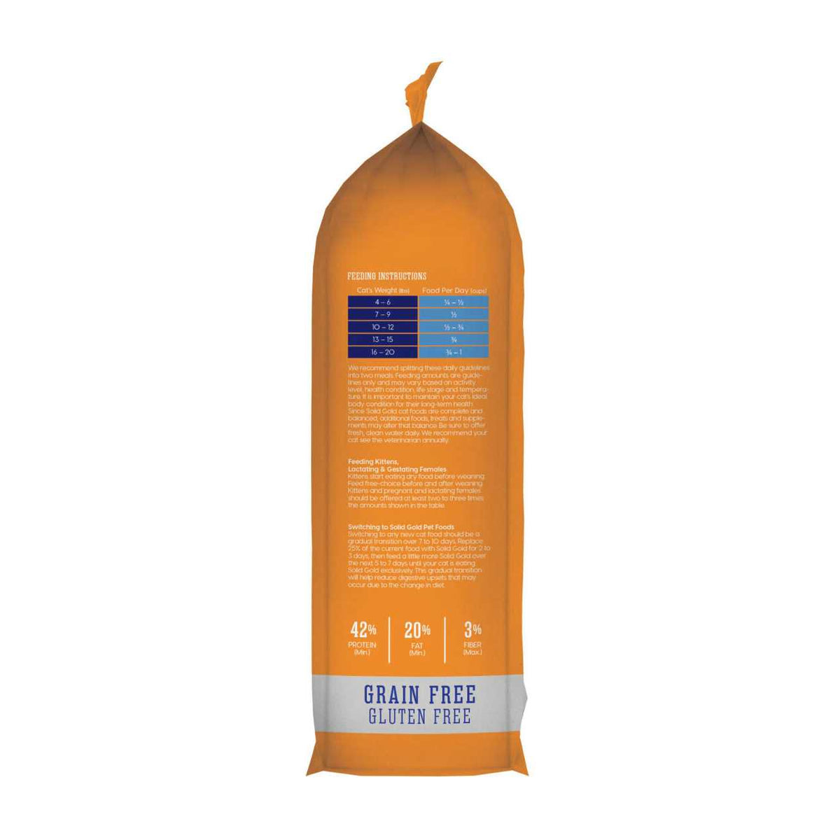 Solid Gold Indigo Moon Dry Cat Food D7997