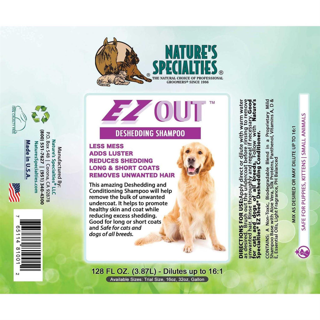 Deshedding Shampoo for Dogs Cats G196