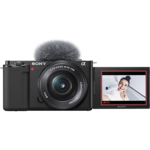 Black Mirrorless Camera with 16-50mm Lens M14936
