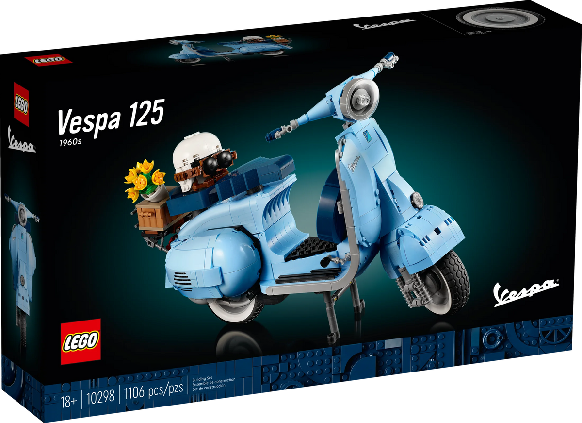 Vespa 125 Scooter Model Building Kit Q3203