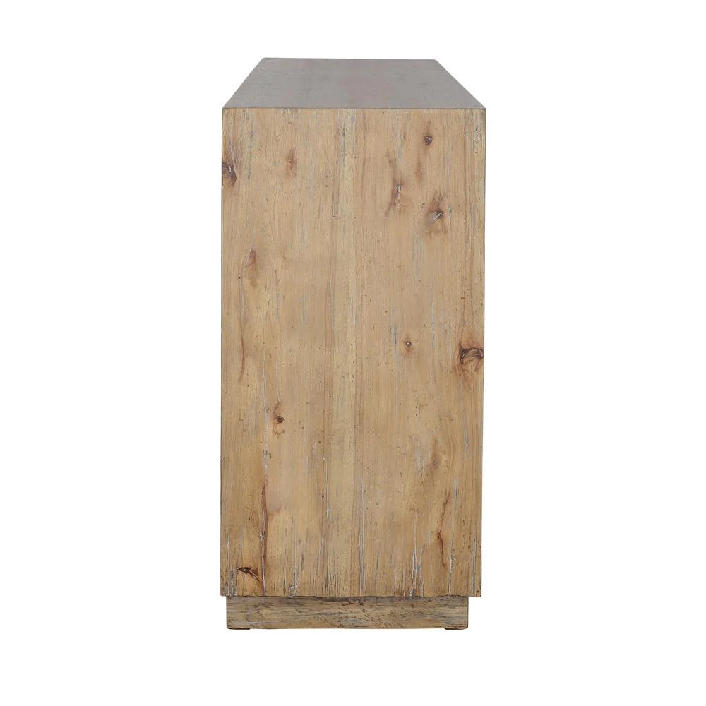 4-Door Wood Credenza V3871