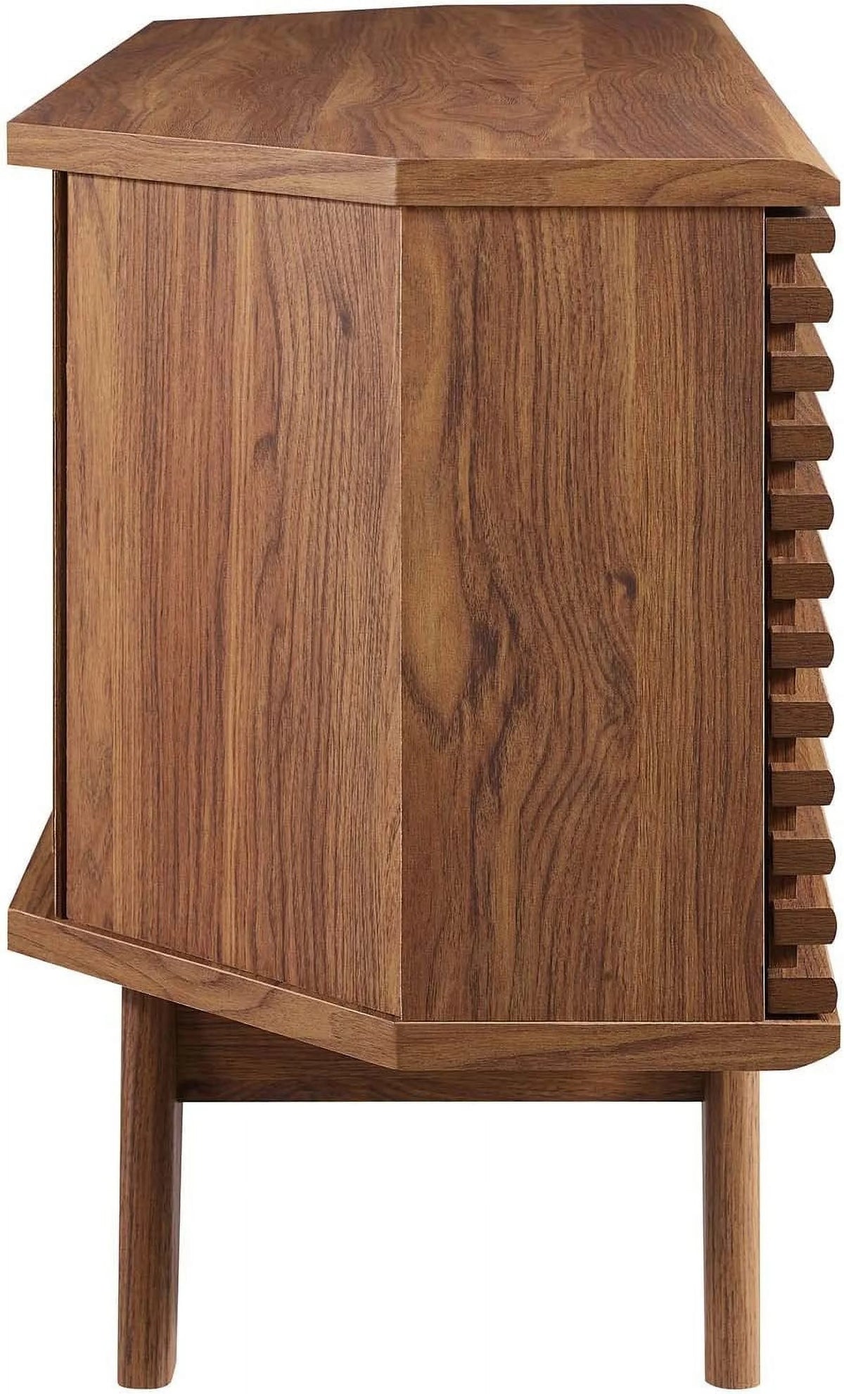 Mid-Century Modern Corner TV Stand Z9772