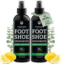 Natural Shoe Deodorizer and Foot Spray 2-Pack 4oz Y88208