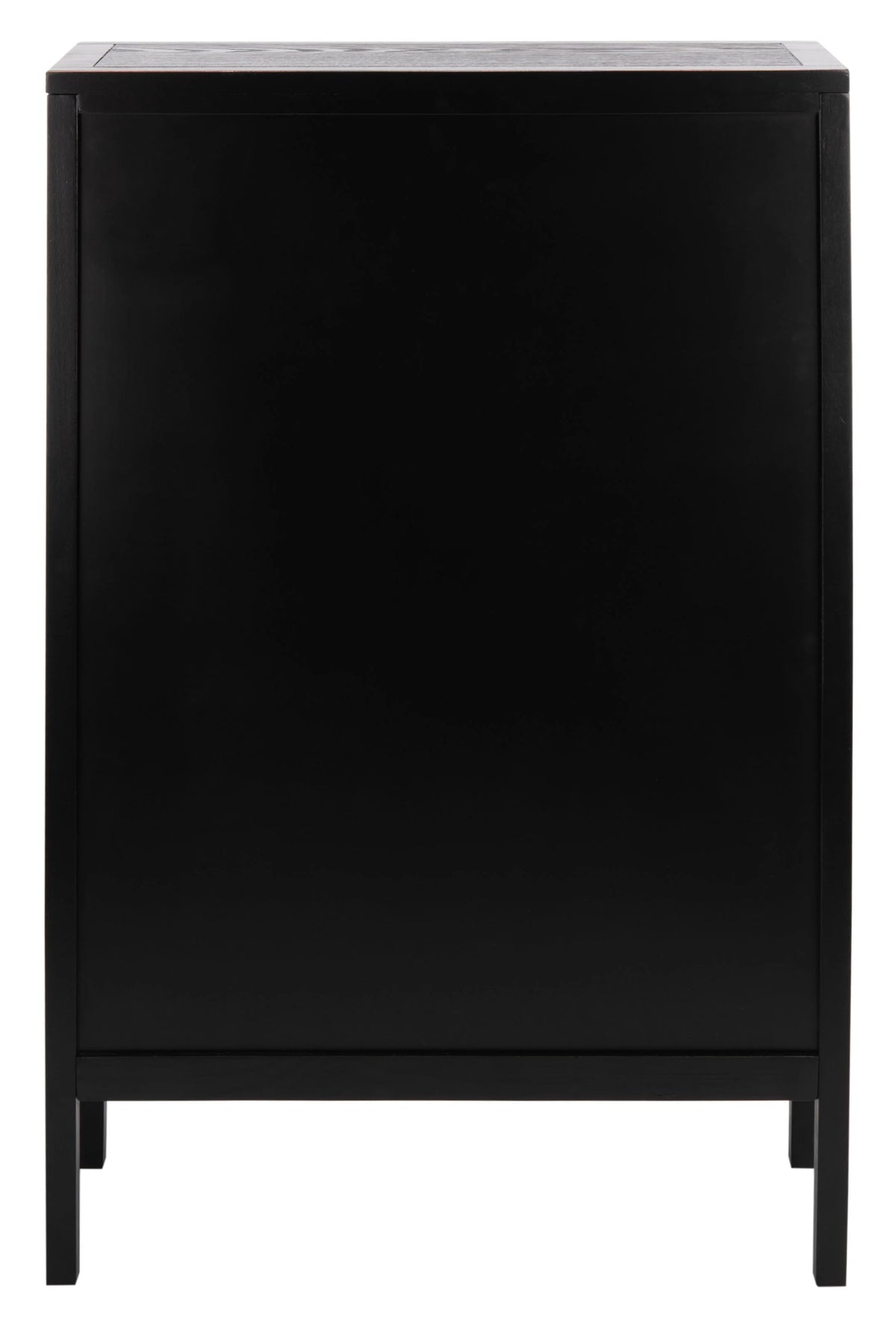 Black 3 Shelf Wood Etagere N70268