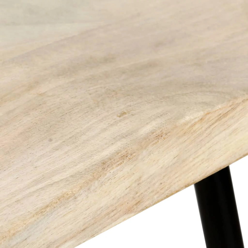 Solid Mango Wood Bar Stools 4 pcs D16451