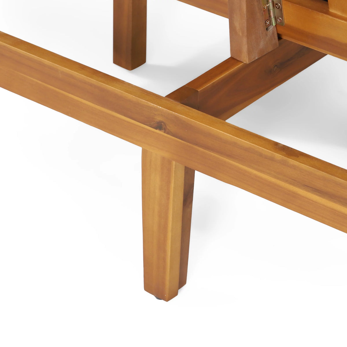 Acacia Wood Convertible Daybed with Cushion H6642