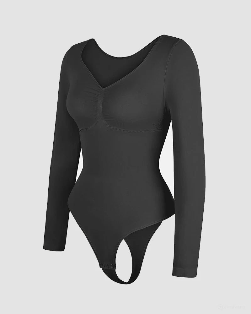 Long Sleeve Shaping Bodysuit K80562