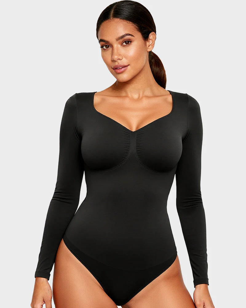 Long Sleeve Shaping Bodysuit K80562