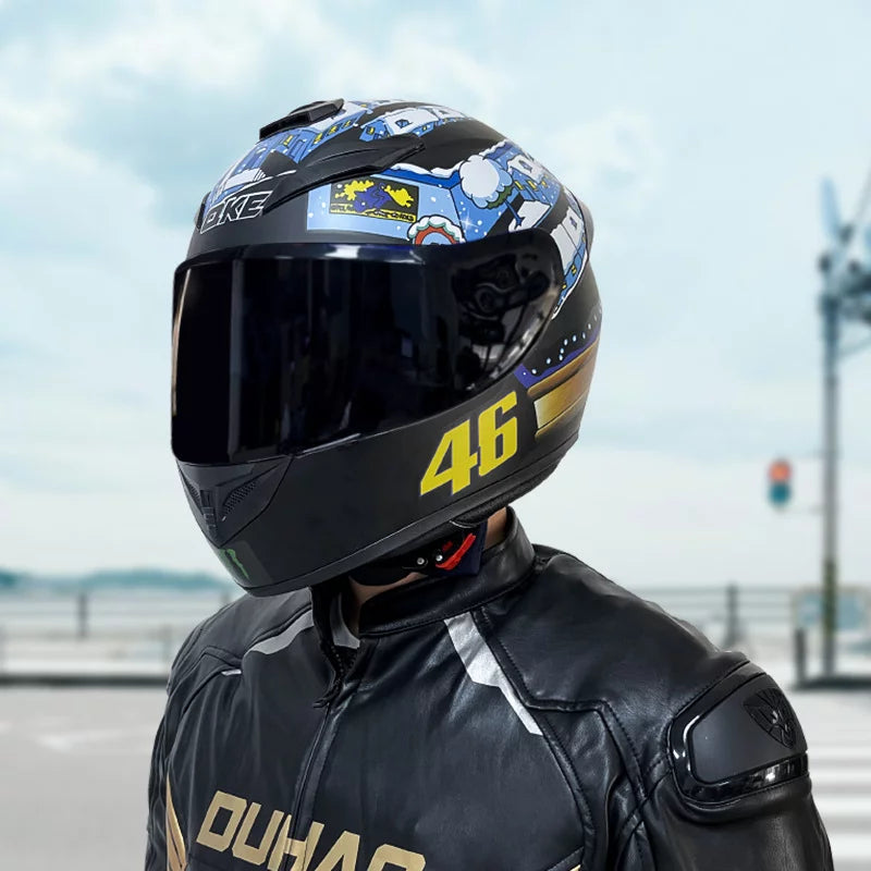 Full Face Offroad Dirt Bike Motorcycle Helmet E1124