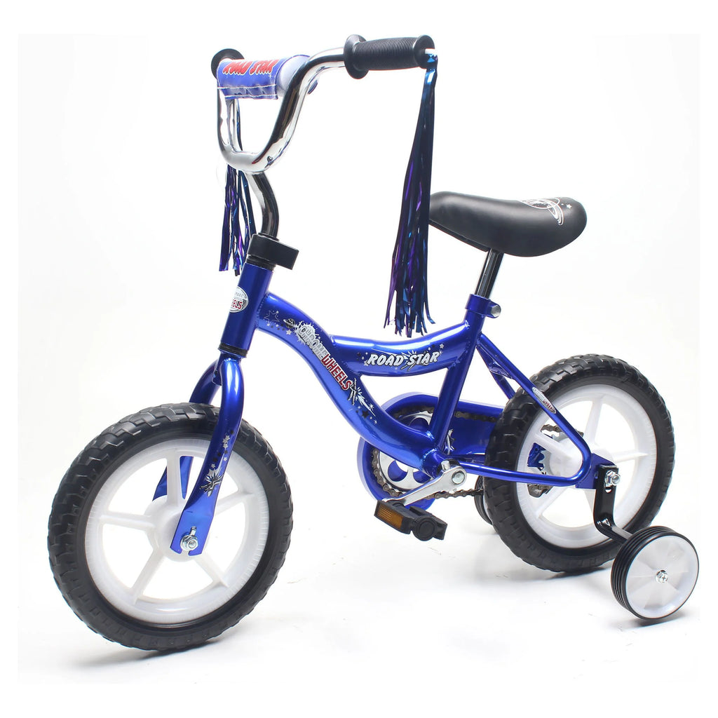 12 In. Kid's Bike with Training Wheels Blue V590168