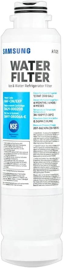 3 Pack Refrigerator Water Filter Y323