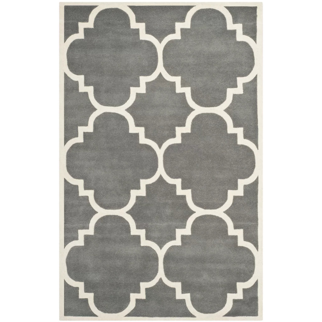 Geometric Quatrefoil Area Rug or Runner O92212