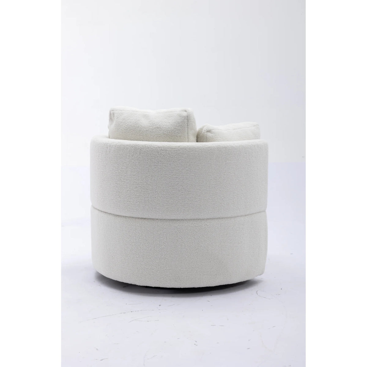 Ivory Swivel Storage Chair O992715