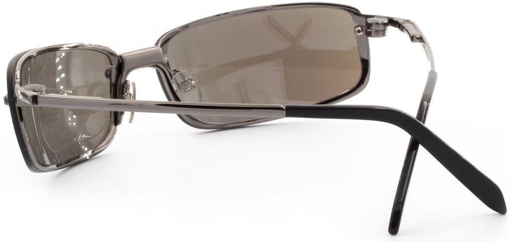 Rectangle Sunglasses with 4 Magnetic Clip-On Lenses P135
