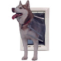Wall Entry Pet Door with Telescoping Tunnel and Lock-Out Slide B46018