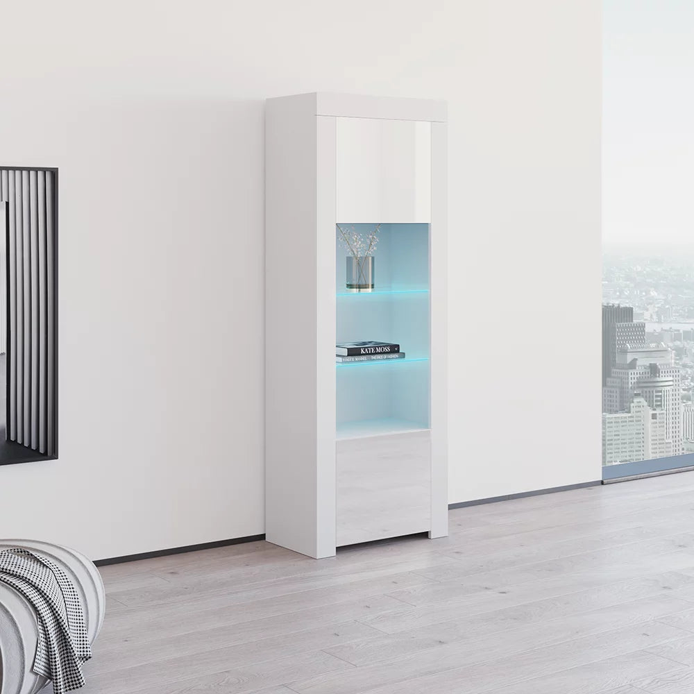 White Bookcase H889